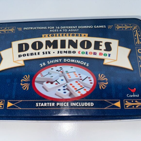 #8041 Original Double Six Dominoes: Easy for Beginners - Fun for Everyone - Picture 1 of 6